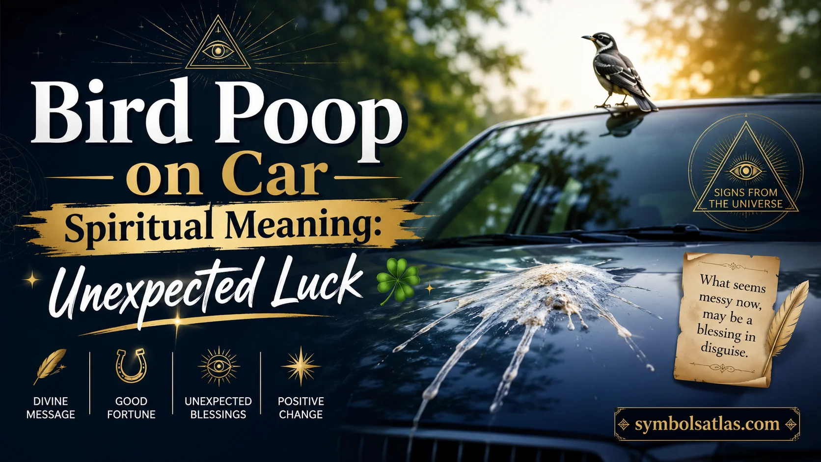 Bird Poop on Car Spiritual Meaning