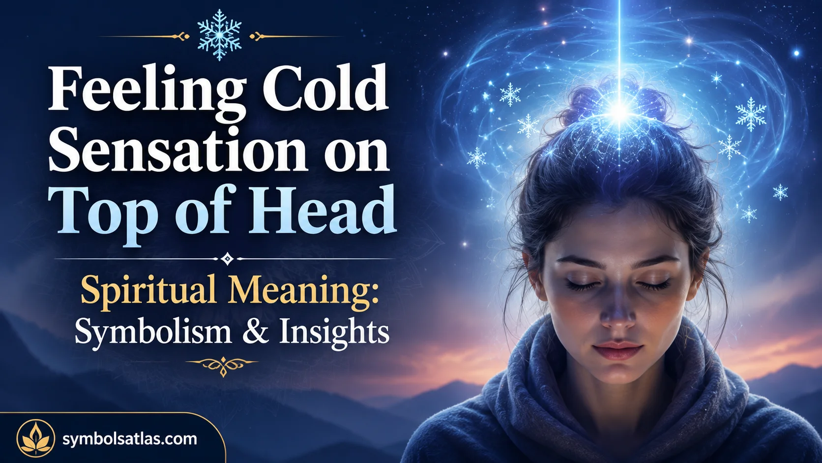 Feeling Cold Sensation on Top of Head Spiritual Meaning