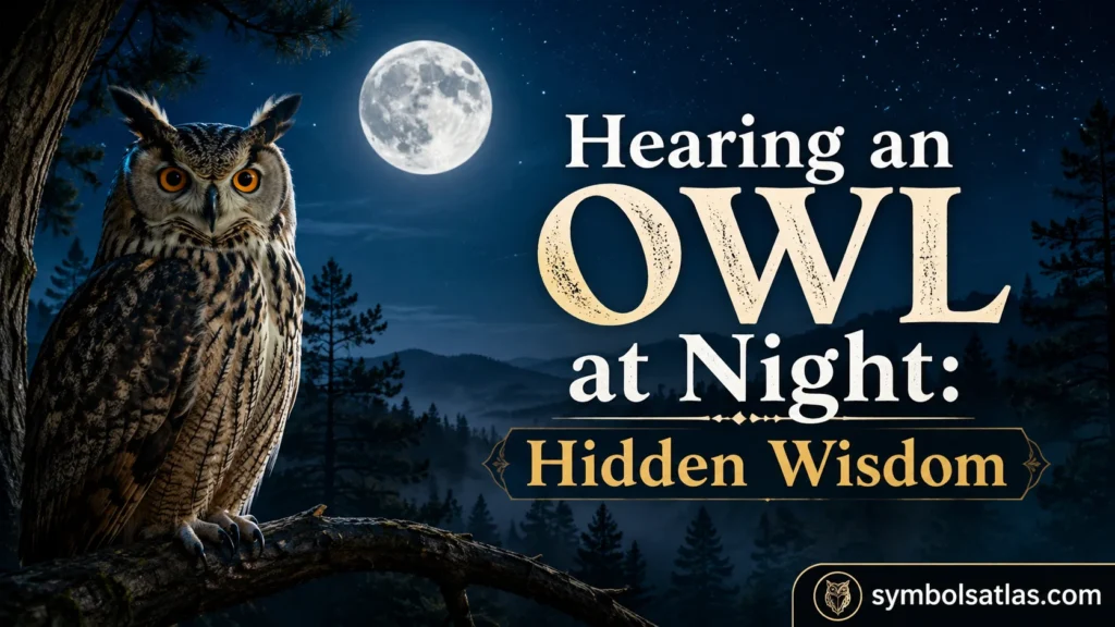 Hearing an Owl at Night