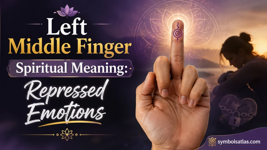 Left Middle Finger Spiritual Meaning