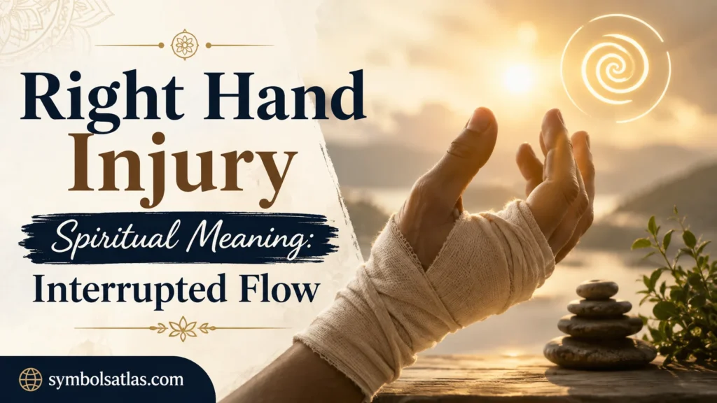 Right Hand Injury Spiritual Meaning
