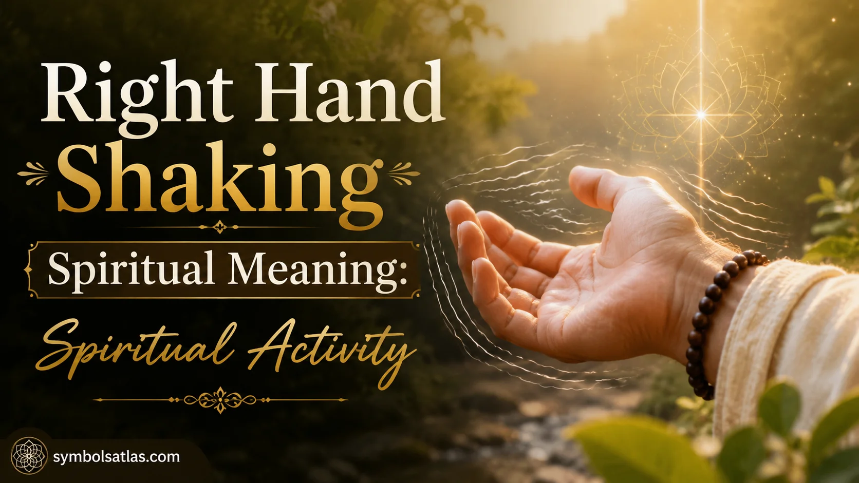 Right Hand Shaking Spiritual Meaning