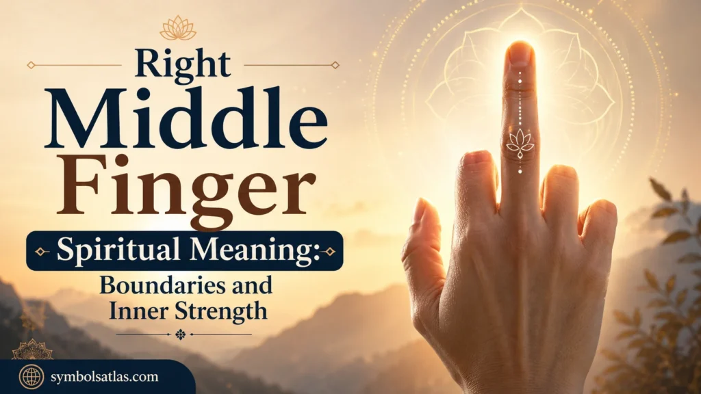 Right Middle Finger Spiritual Meaning