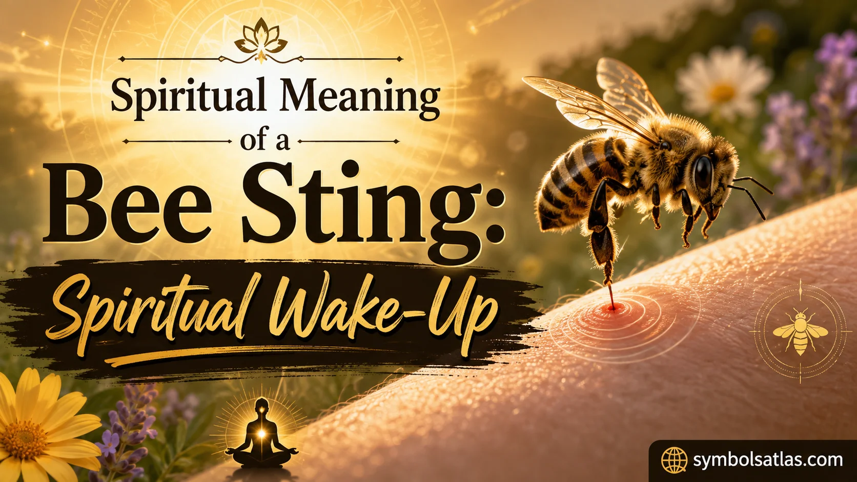 Spiritual Meaning of a Bee Sting