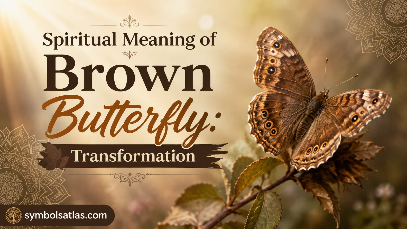 Spiritual Meaning of Brown Butterfly