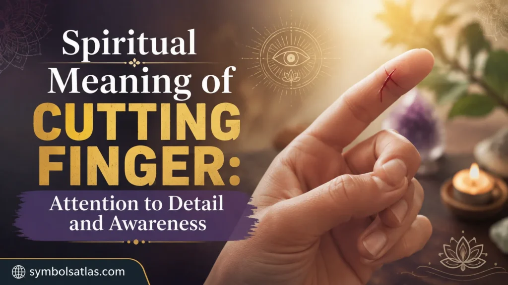 Spiritual Meaning of Cutting Finger