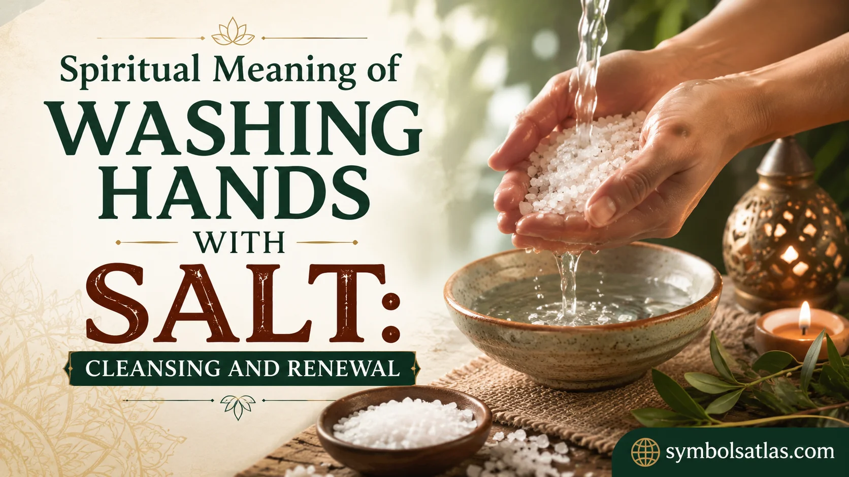 Spiritual Meaning of Washing Hands with Salt