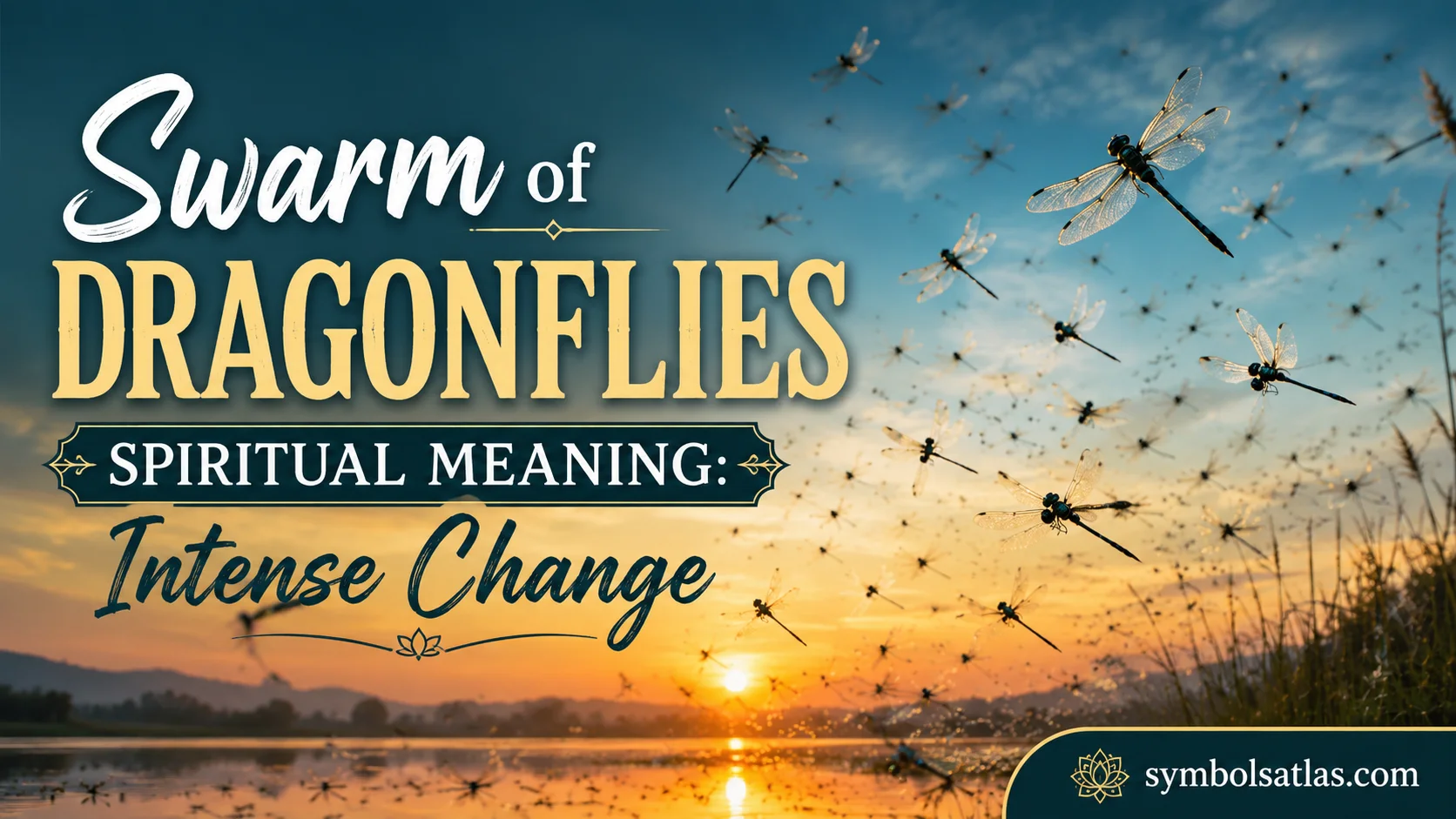 Swarm of Dragonflies Spiritual Meaning