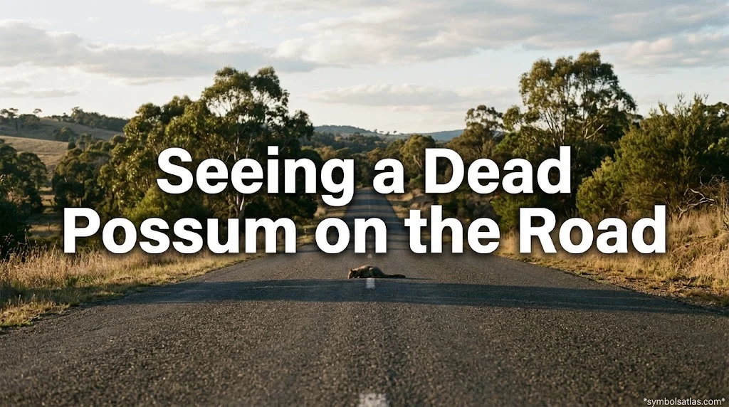 Seeing a Dead Possum on the Road