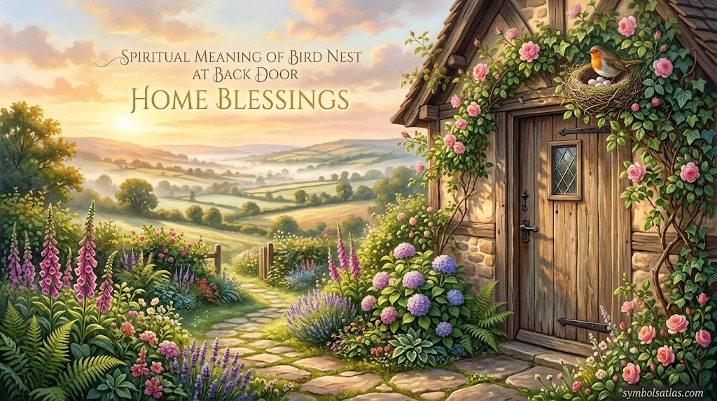 Spiritual Meaning of Bird Nest at Back Door: Home Blessings