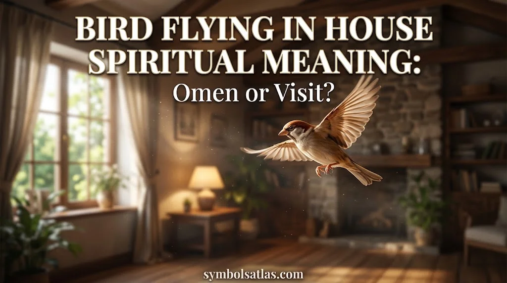 Bird Flying in House Spiritual Meaning: Omen or Visit?