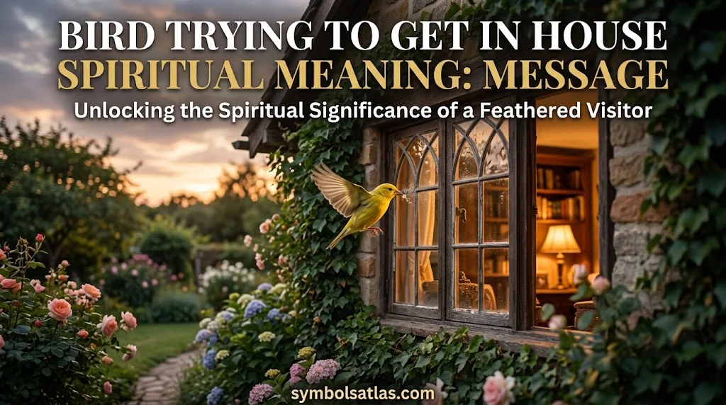 Bird Trying to Get in House Spiritual Meaning: Message