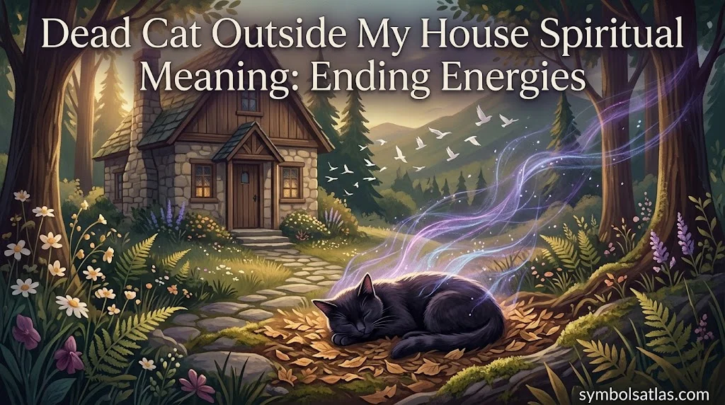 Dead Cat Outside My House Spiritual Meaning: Ending Energies