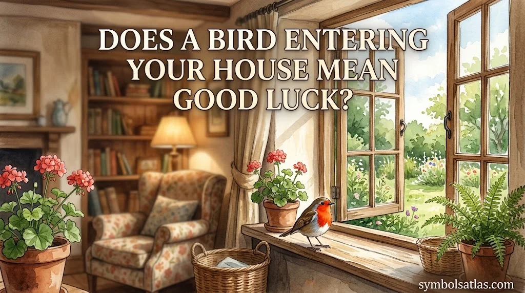 Does a Bird Entering Your House Mean Good Luck?