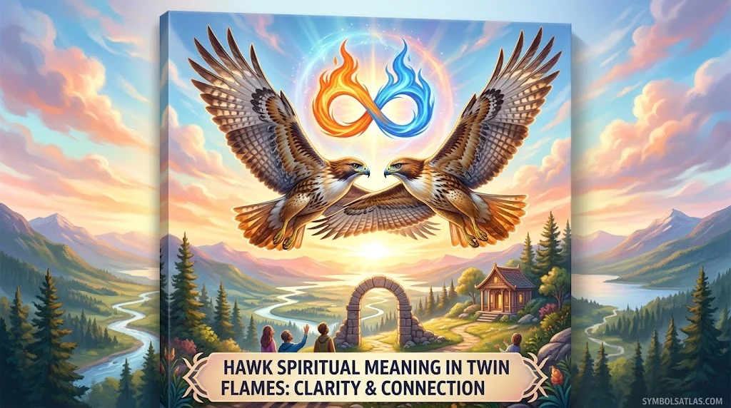 Hawk Spiritual Meaning in Twin Flames: Clarity & Connection