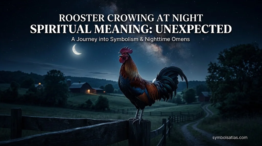 Rooster Crowing at Night Spiritual Meaning