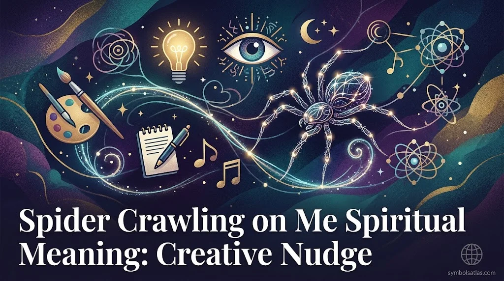 Spider Crawling on Me Spiritual Meaning
