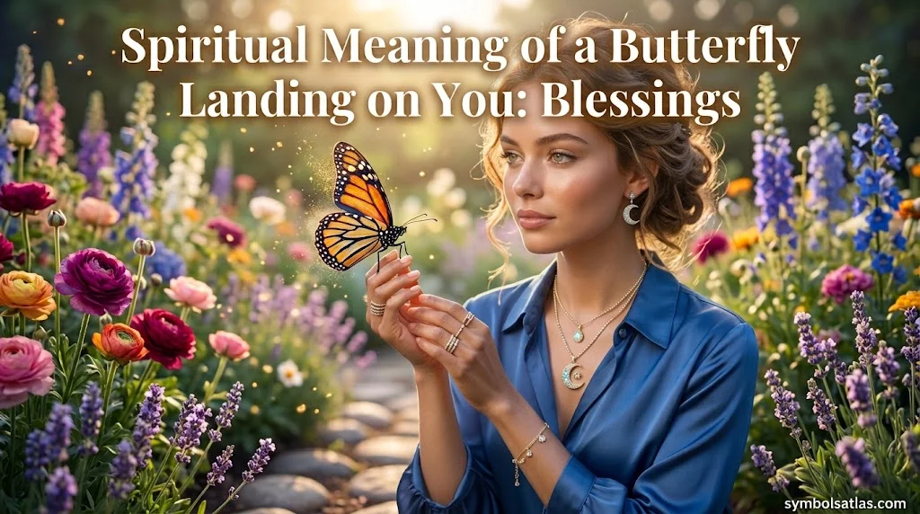 Spiritual Meaning of a Butterfly Landing on You: Blessings