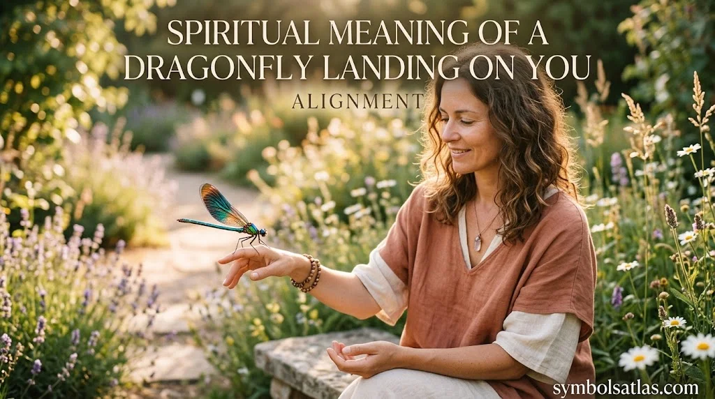 Spiritual Meaning of a Dragonfly Landing on You: Alignment