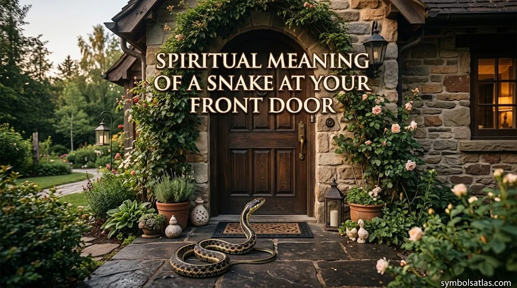 Spiritual Meaning of a Snake at Your Front Door
