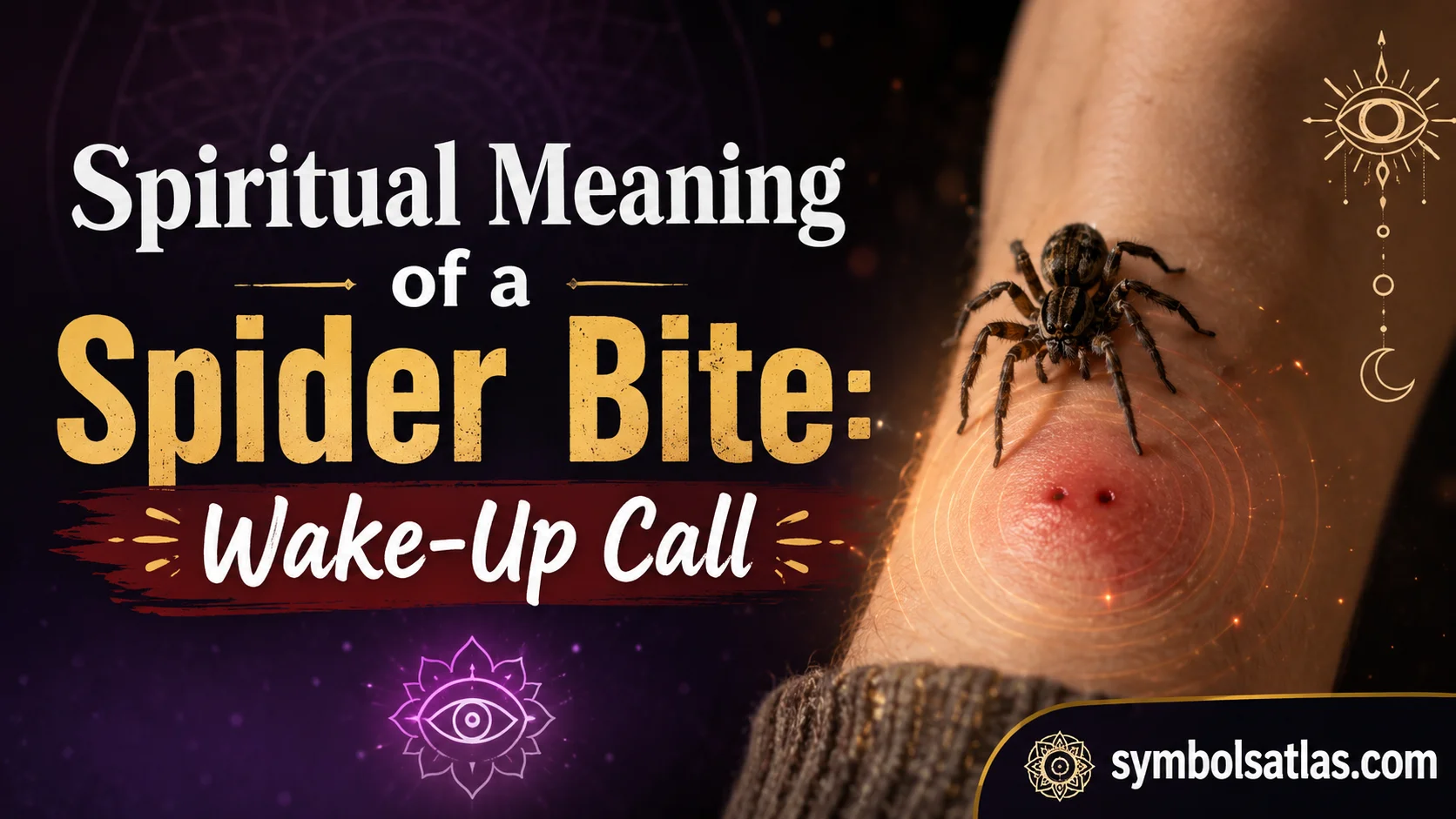 Spiritual Meaning of a Spider Bite