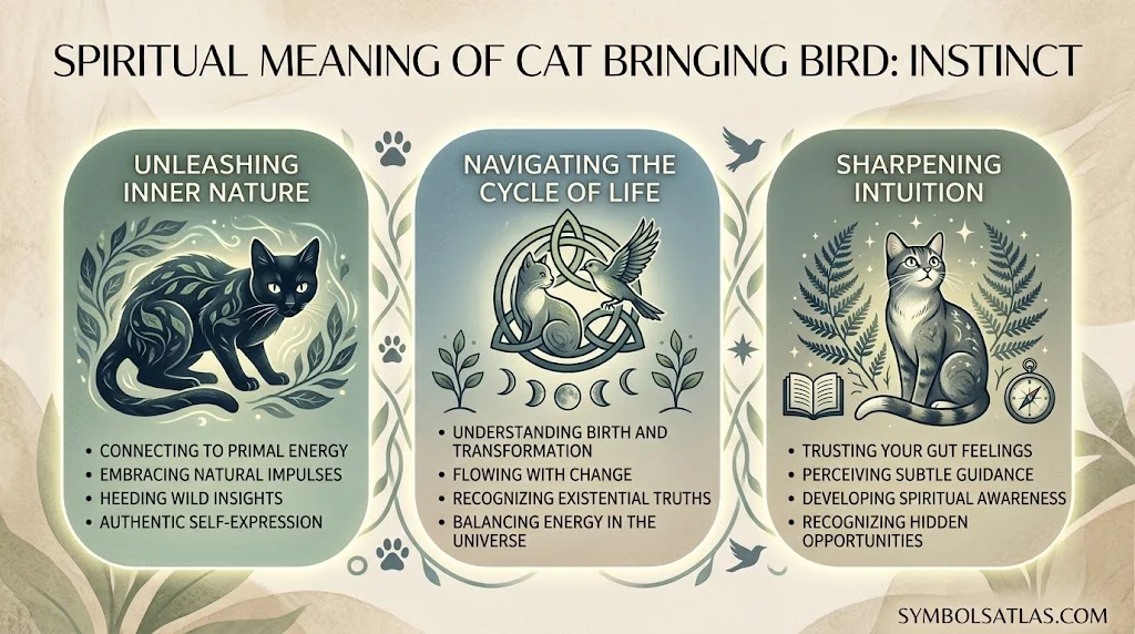 Spiritual Meaning of Cat Bringing Bird: Instinct