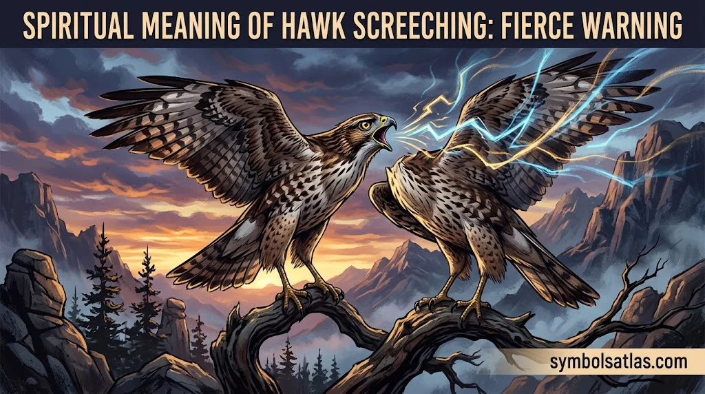 Spiritual Meaning of Hawk Screeching: Fierce Warning