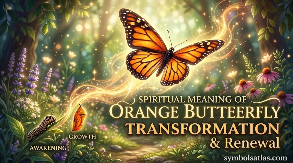 Spiritual Meaning of Orange Butterfly: Transformation