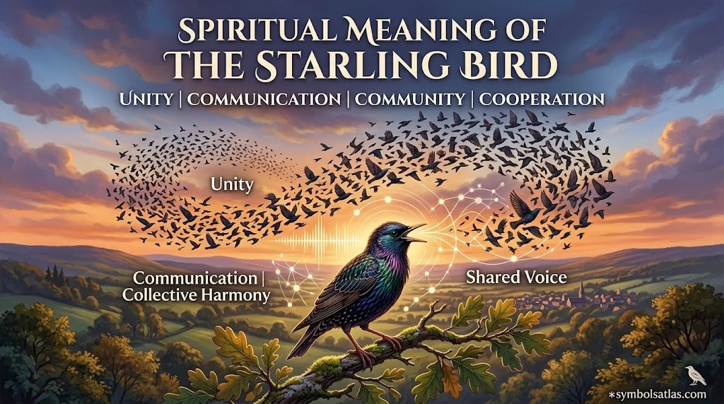Spiritual Meaning of Starling Bird: Unity and Communication