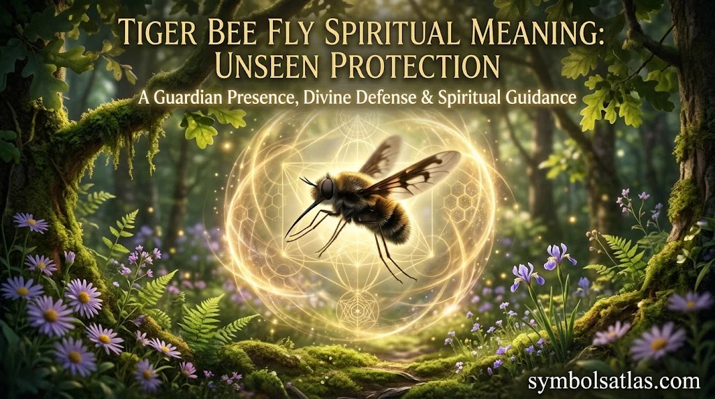 Tiger Bee Fly Spiritual Meaning: Unseen Protection