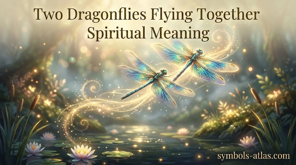 Two Dragonflies Flying Together Spiritual Meaning
