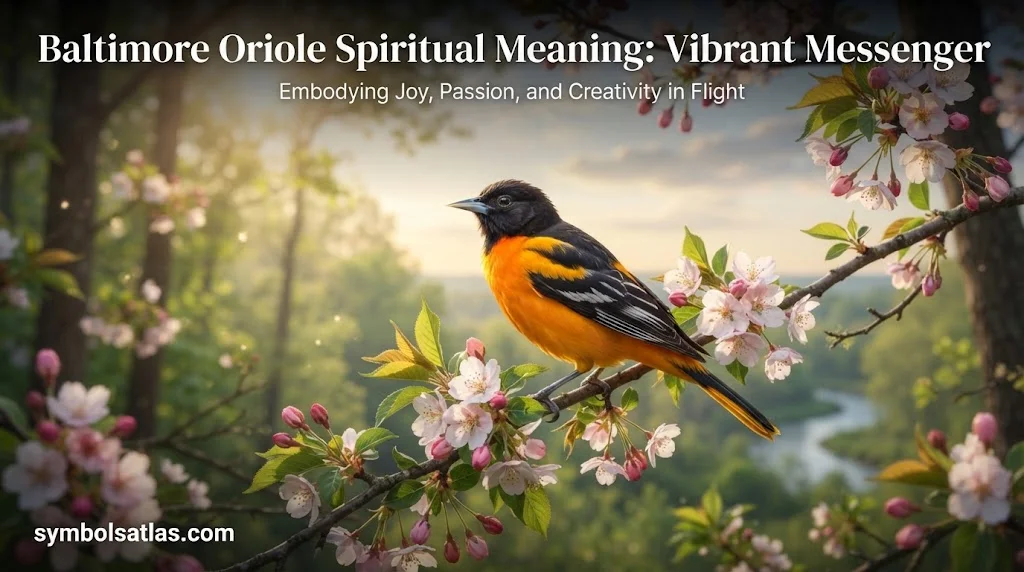 Baltimore Oriole Spiritual Meaning: Vibrant Messenger