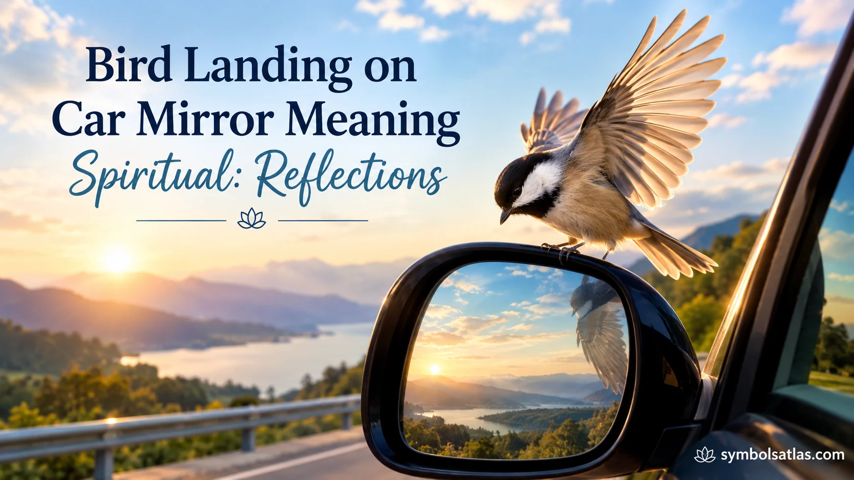 Bird Landing on Car Mirror Meaning Spiritual