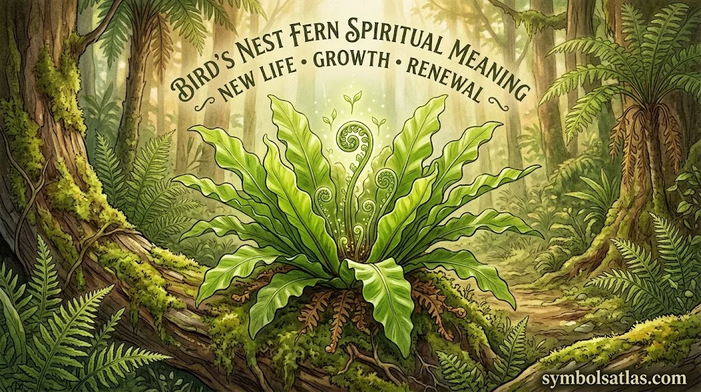 Bird’s Nest Fern Spiritual Meaning: New Life