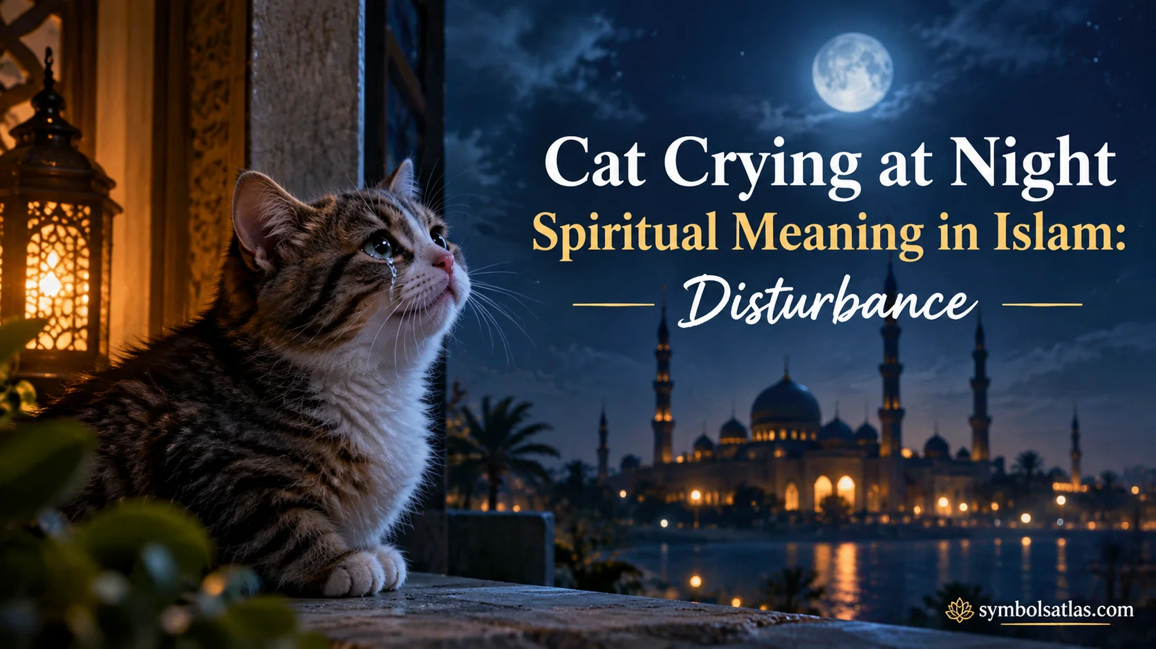 Cat Crying at Night Spiritual Meaning in Islam: Disturbance