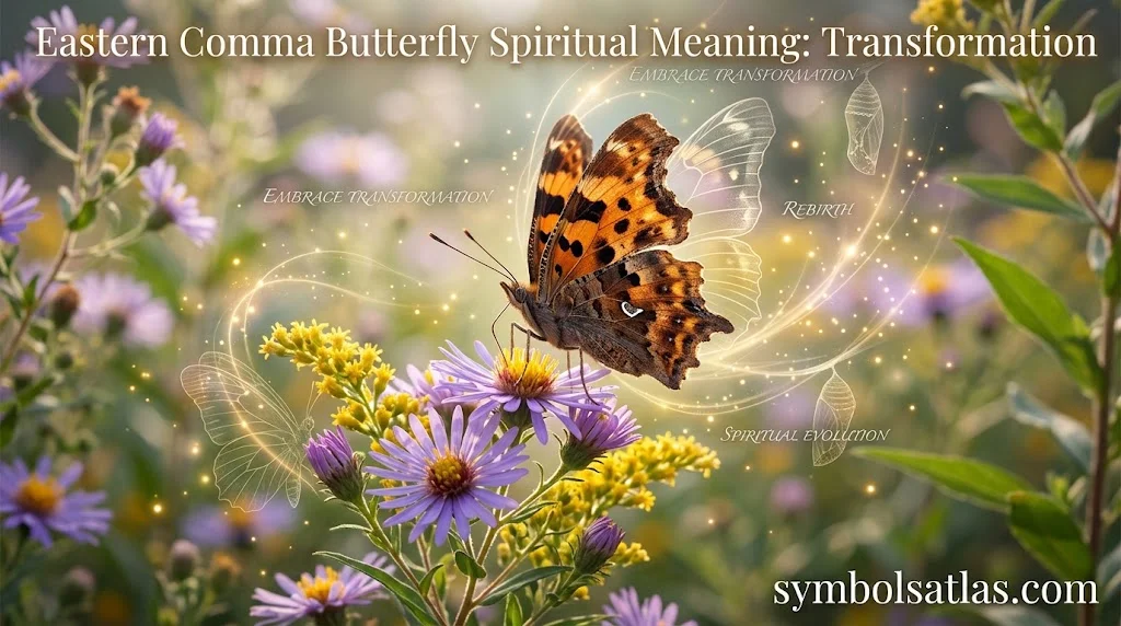 Eastern Comma Butterfly Spiritual Meaning: Transformation