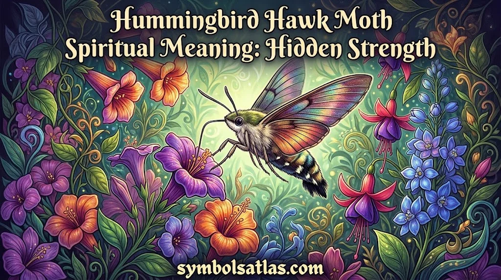 Hummingbird Hawk Moth Spiritual Meaning: Hidden Strength