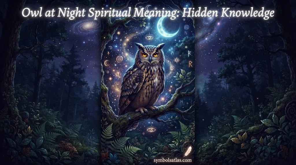 Owl at Night Spiritual Meaning: Hidden Knowledge