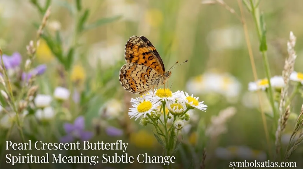 Pearl Crescent Butterfly Spiritual Meaning: Subtle Change