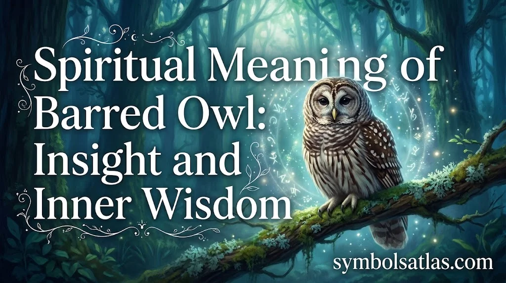 Spiritual Meaning of Barred Owl: Insight and Inner Wisdom