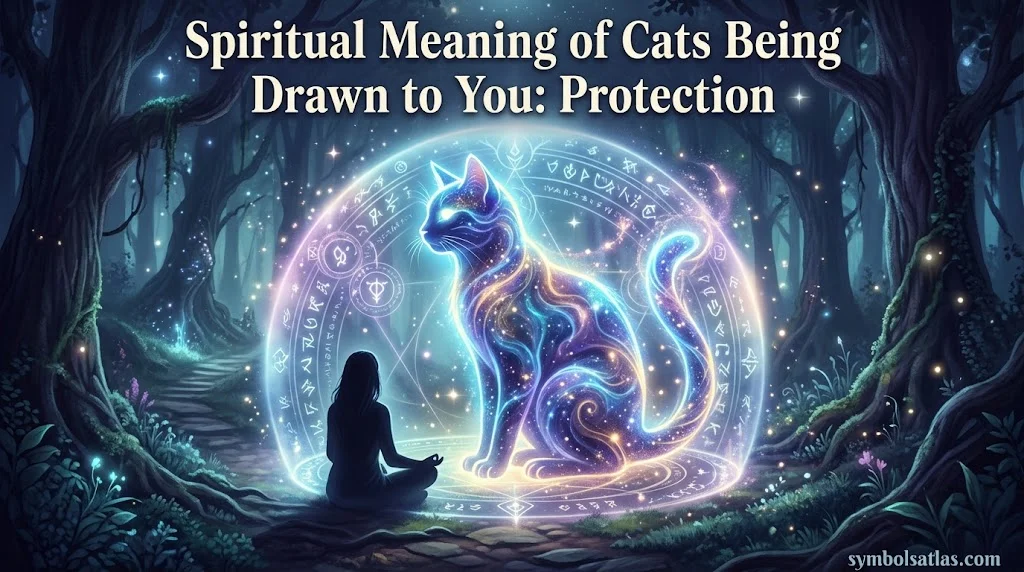 Spiritual Meaning of Cats Being Drawn to You: Protection