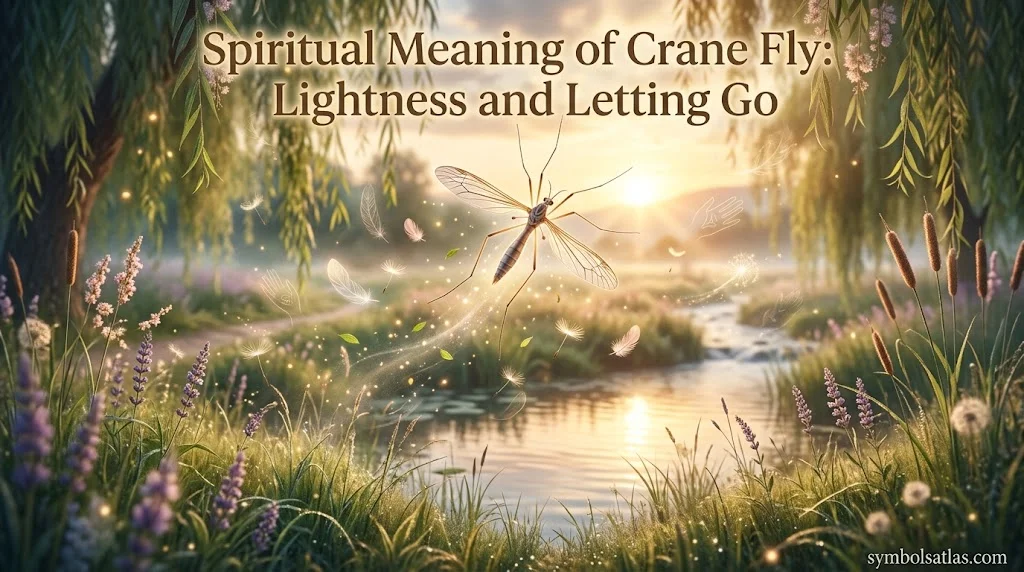 Spiritual Meaning of Crane Fly: Lightness and Letting Go