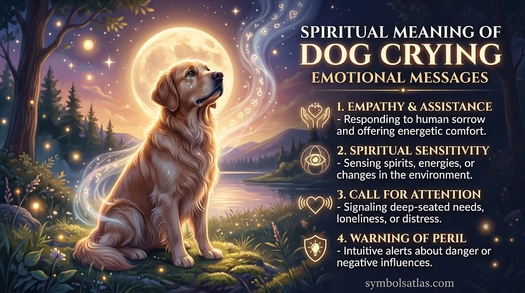 Spiritual Meaning of Dog Crying: Emotional Messages