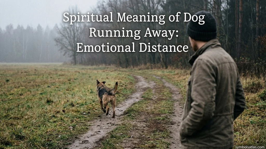 Spiritual Meaning of Dog Running Away: Emotional Distance
