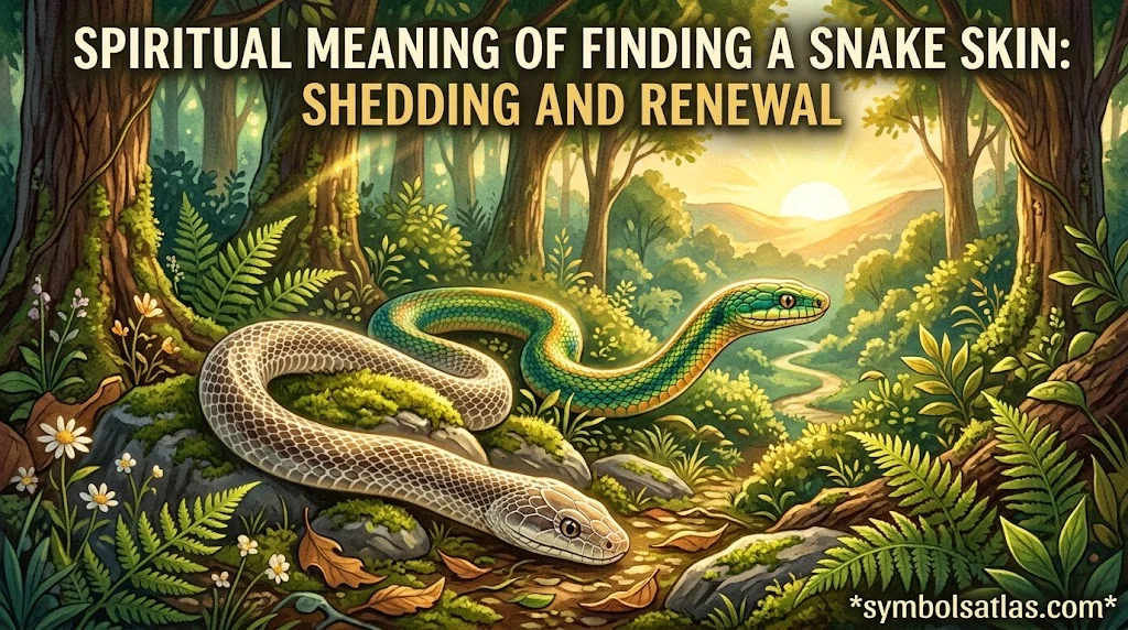Spiritual Meaning of Finding a Snake Skin: Shedding and Renewal