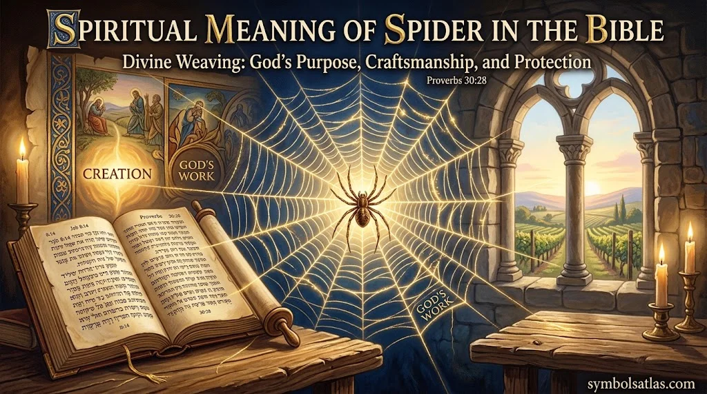 Spiritual Meaning of Spider in the Bible: Divine Weaving