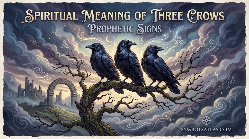Spiritual Meaning of Three Crows: Prophetic Signs